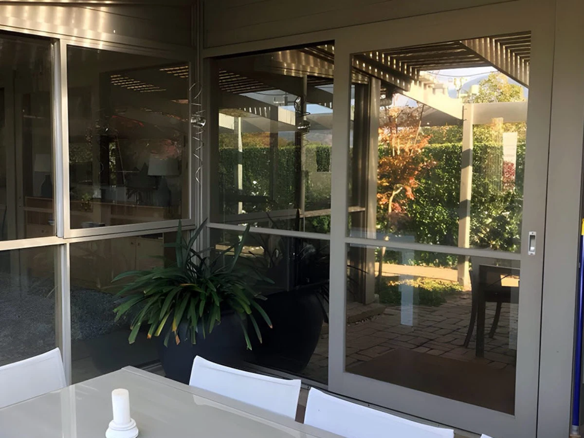 tinted windows on home doors